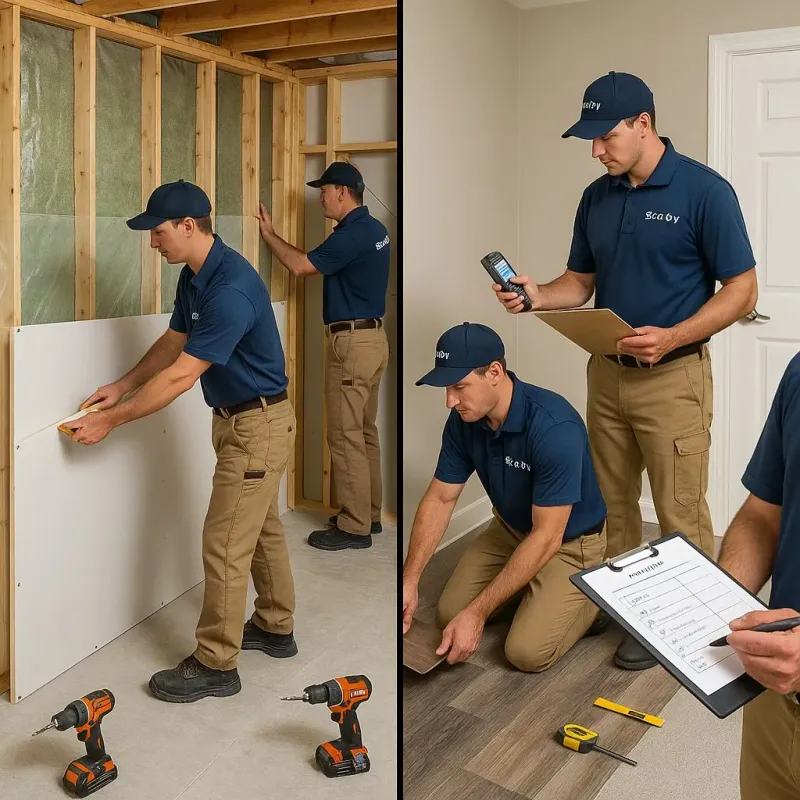 Repairs and Reconstruction process in Emory, VA